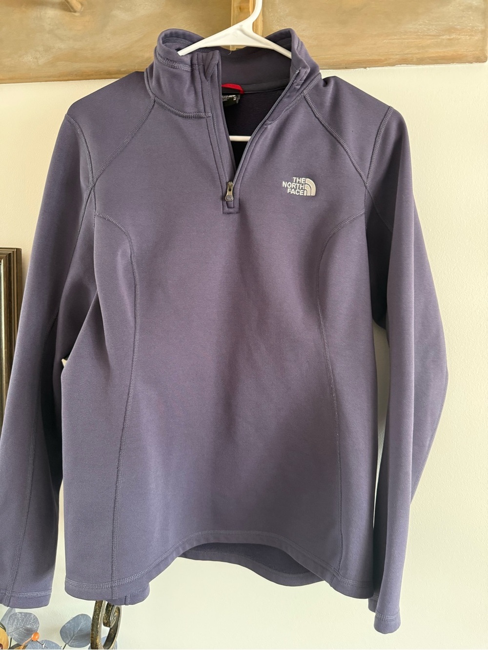 The North Face Purple Half-Zip Pullover